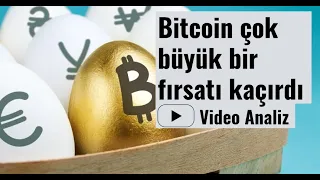 #BitcoinAnalizi 13 Mart 2020 Kriptoarena -Bitcoin çok büyük bir fırsatı kaçırdı