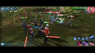 SWGoH - Galactic Challenge Endor Droid - tierⅩ full feats