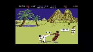 International Karate, C64 game, 1986