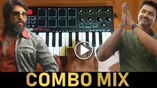 Kgf Mass Bgm X Mersal Bgm | Cover By Raj Bharath | #Yash #Thalapathy_Vijay