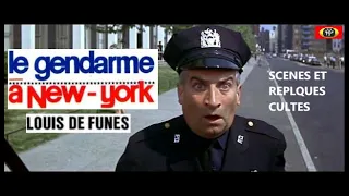 LE GENDARME A NEW-YORK (1965) : Répliques et scènes cultes avec LOUIS DE FUNES , MICHEL GALABRU ..