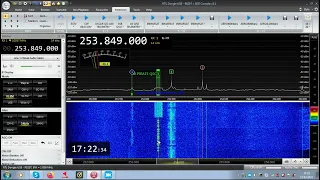 Listening pirate QSO from SatCom satellites ( 255.550 mhz NFM)