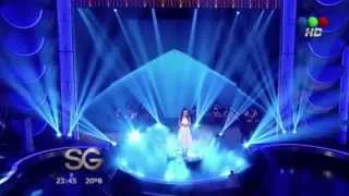 Amira Willighagen - "Nessun Dorma" on Susana Giménez TV Show - Argentina - 20 August 2014