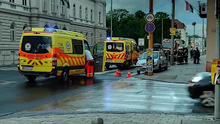 közlekedési baleset történt Győrben! ( A Szent István úton)