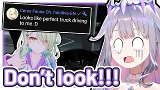 Fauna has approved Bijou's truck driving skills 【Hololive EN / American Truck Simulator】