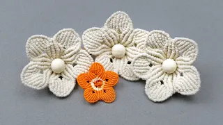 BEAUTIFUL MACRAME FLOWERS FOR MICRO & MACRO MACRAMÉ