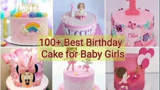 Best 100+ Baby girl Birthday cake design ideas| Baby girl birthday cake designs- Crazy about Fashion