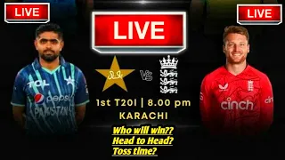 Pakistan vs England 1st t20 match live today time, venu, who will win | pak vs eng live