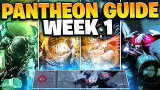 The COMPLETE Week 1 Pantheon Guide (Weapons, Loadouts, & Platinum Score | Destiny 2 Into the Light