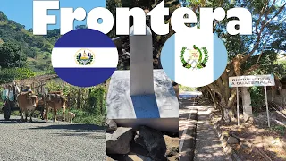 The UNKNOWN border between El Salvador and Guatemala