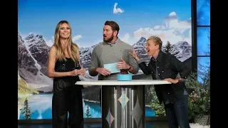 Heidi Klum and Ellen Play ‘5 Second Rule’