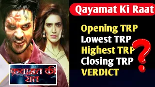 Qayamat Ki Raat Serial Opening TRP,  Highest TRP,  lowest TRP,  Full Story Explanation , STAR PLUS