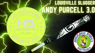 HITTING W/ THE LOUISVILLE SLUGGER ANDY PURCELL 3.0 GENESIS - AVERAGE DUDES SOFTBALL SLOWPITCH REVIEW