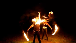 волшебный танец огня  /   magic dance of fire