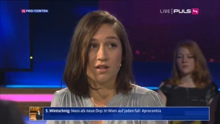 Julia Herr in Pro&Contra Wienwahl