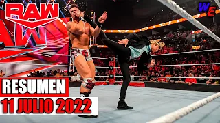 WWE Raw 11 Julio 2022 | Resumen Explosivo