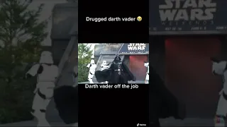 Dancing Darth Vader at Disney