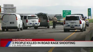 2 killed in road rage shooting on I-25