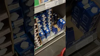 Die Preise für Milch in Rewe