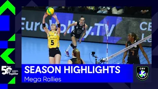 VakifBank Most Exciting Rallies of the Season I CEV Champions League Volley I Women