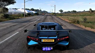 Forza Horizon 5 - Bugatti Divo Acceleration & Top Speed Gameplay 1500 Horsepower (4K Ultra HD)