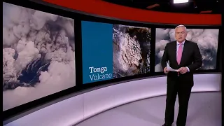 Huge volcanic eruption (Tonga) - why helped not wanted (3) (Pacific/Global) - BBC - 15 Jan. 2022