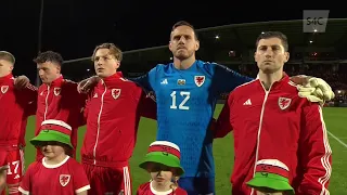 Hen Wlad Fy Nhadau | Welsh national anthem from the Racecourse, Wrexham.