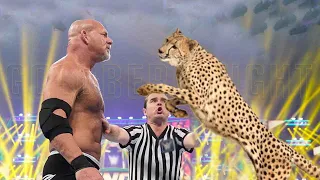 Goldberg vs Cheetah King Match