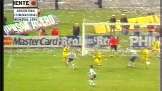 Argentina 1 - 0 Australia - Repechaje clasificación Mundial 1994 (VUELTA)