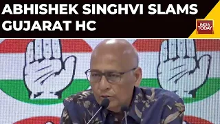 Abhishek Manu Singhvi: Guj HC Verdict On Rahul Gandhi's Plea: 'defamation, Malice Not Established,'