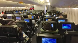 [Flight Experience] Qantas B747 ECONOMY class | Hong Kong to Sydney QF128