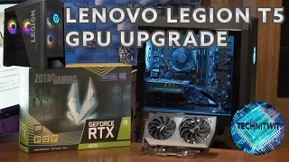 Lenovo Legion T5 PC, Upgrade From A 1660 Super To a RTX 3070 GPU - Gaming PC