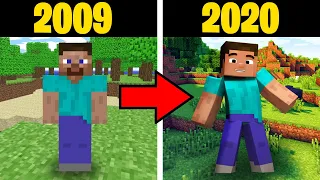 A INCRÍVEL EVOLUÇÃO DO MINECRAFT