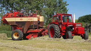 Classic hay baling | Volvo BM 810 Turbo & Vicon HP 1600 | Pure Sound & walk-around