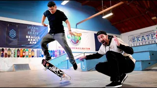 Landing his FIRST Kickflip after 26 years!?