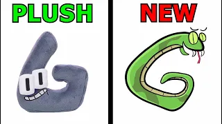 New Alphabet Lore Plush vs New Alphabet Lore (A-Z...)