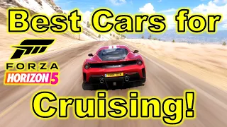 Top 5 Cars for Cruising in Forza Horizon 5!