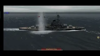 Atlantic Fleet - HMS Royal Sovereign VS DKM Scharnhorst