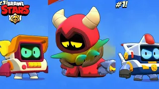 Brawl Stars - Yeni Karakter R-T Ve Kostümlerinin Kazanma Ve Kaybetme Animasyonu