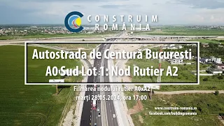 Autostrada de Centură București #A0 Sud Lot 1 | Nod cu A2 | Alsim-Alarko | 2024.05.28