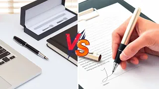 Fountain Pen vs Ballpoint