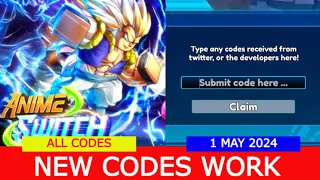 *NEW CODES* Anime Switch ROBLOX | ALL CODES | MAY 1, 2024
