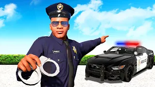 Joining THE POLICE in GTA 5!