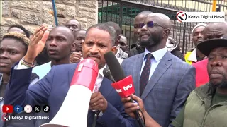 Nairobi CBD at Total Standstill as Babu Owino, Atandi, Okanga join bunge la mwananchi demos