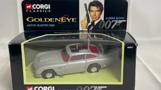 Corgi Classics 1995 James Bond 007 Goldeneye Aston Martin DB5 Scale Die-Cast No. 96657