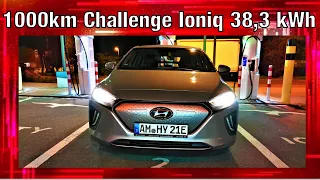 Hyundai Ioniq Elektro (38kWh) - Verwunderung und Unerwartetes auf der Langstrecke?