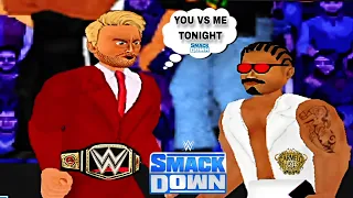 Cody Rhodes vs Carmelo Hayes On SmackDown |wr2d|