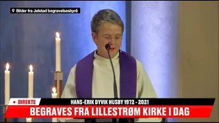 The funeral of Hans-Erik Dyvik Husby aka Hank von Helvete (from Turbonegro / Turboneger)