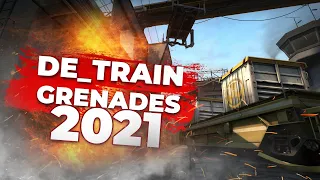 ПРО РАСКИДКА de_train 2022 - СМОКИ, МОЛОТОВЫ, ФЛЕШКИ