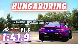 Hungaroring Hotlap + SETUP | 1:41.9 | BMW M4 GT3 | Assetto Corsa Competizione v1.8